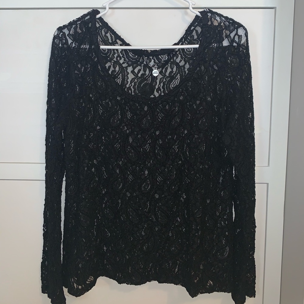 BKE lace shirt